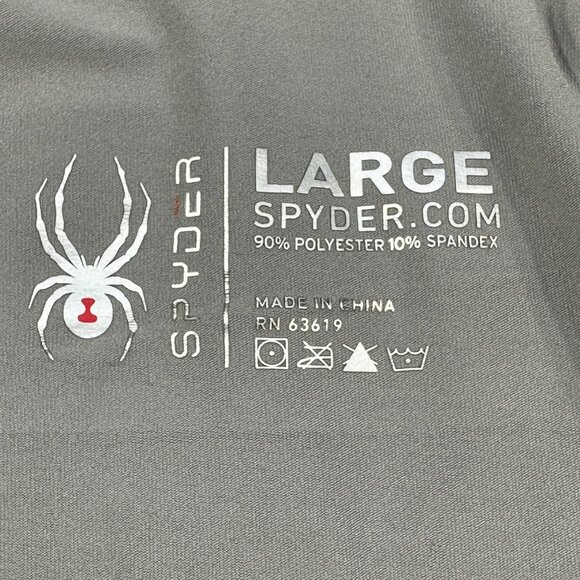 Spyder Men's Size Large Brief Boxer Silver New Without Tags - Picture 3 of 8